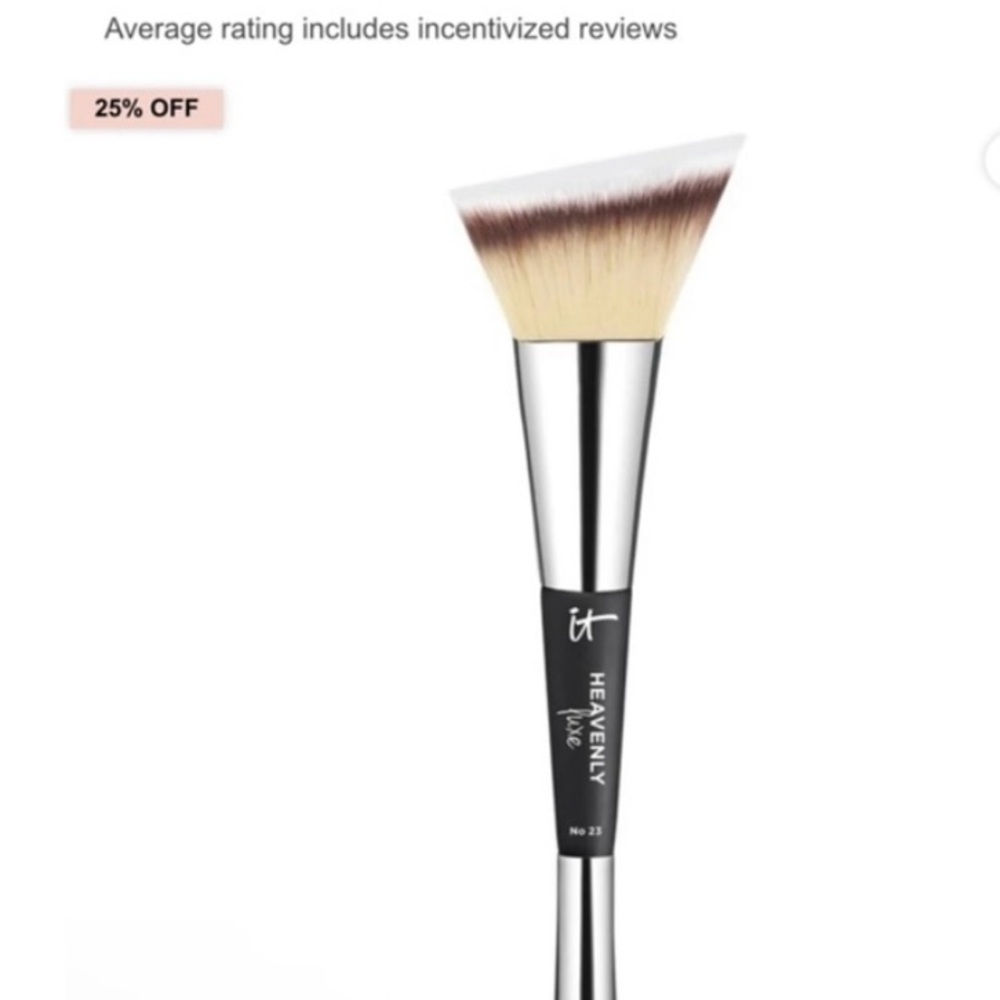 IT Cosmetics #23 dual-end Angled Makeup Brush